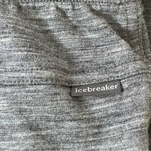 Icebreaker Shifter Merino Wool Jogger Sweatpants Grey large